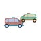 Cars vehicles autos isolated icons