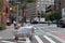 Cart Filled with Amazon Packages being Delivered in Greenwich Village of New York City