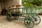 Cart with wine barrels