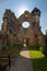 Carta Monastery surrounded by greenery under the sunlight in Romania