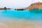 Cartagena Cala Cortina beach in Murcia Spain