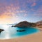 Cartagena Cala Cortina beach in Murcia Spain