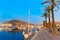 Cartagena Murcia port marina sunrise in Spain