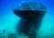 Carthaginian II shipwreck in 97 feet of water in the Pacific Ocean half a mile offshore of Puamana Beach Park in Maui, Hawaii.