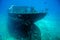 Carthaginian II shipwreck in 97 feet of water in the Pacific Ocean half a mile offshore of Puamana Beach Park in Maui, Hawaii.