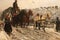 Carthorses in the Snow by Breitner