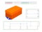 Carton box Editable and resizable corrugated standard box, cardboard carton box 2 lid top and bottom lid box, gift box with 3D