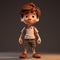 Cartoon 3d Boy Character Matthew - Vray Tracing, Spanish School, Maya Rendering