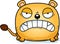 Cartoon Angry Lioness Cub