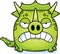 Cartoon Angry Triceratops