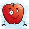 Cartoon Apple Smiling