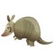 Cartoon armadillo animal