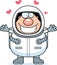 Cartoon Astronaut Hug