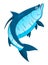 Cartoon atlantic tarpon