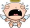 Cartoon Baby Angel Crying