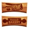 Cartoon bakery labels