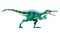 Cartoon Baryonyx carnivore dinosaur cute character