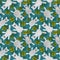 Cartoon bears seamless animals pattern for wrapping paper and fabrics and accessories and linens and packaging