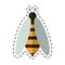 Cartoon bee honey insect insect icon