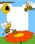 Cartoon Bees Photo Frame [2]