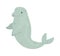 cartoon beluga whale design