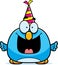 Cartoon Bluebird Birthday Party