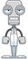Cartoon Bored Doctor Robot