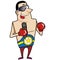 Cartoon Boxer