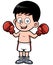 Cartoon boxing