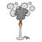 cartoon bunsen burner