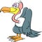 Cartoon buzzard