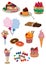 Cartoon candy icon