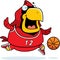 Cartoon Cardinal Basketball