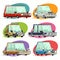 Cartoon Cars Set