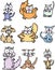 Cartoon Cats