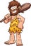 Cartoon caveman