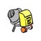 Cartoon Cement mixer