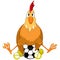 Cartoon Character Chicken