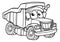 Cartoon Character Dump Truck