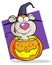 Cartoon character halloween mouse