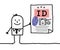 Cartoon character - identity card