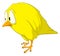 Cartoon Character Melancholy Bird