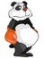 Cartoon Character Panda Boxer