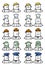 Cartoon Characters Set - Jobs and Occupations