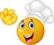 Cartoon Chef smiley emoticon