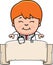 Cartoon Child Doctor Banner