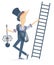 Cartoon chimney sweeper illustration