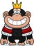 Cartoon Chimp King