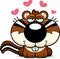 Cartoon Chipmunk Love