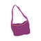 Cartoon Clothe Female Purple Bag. Vector